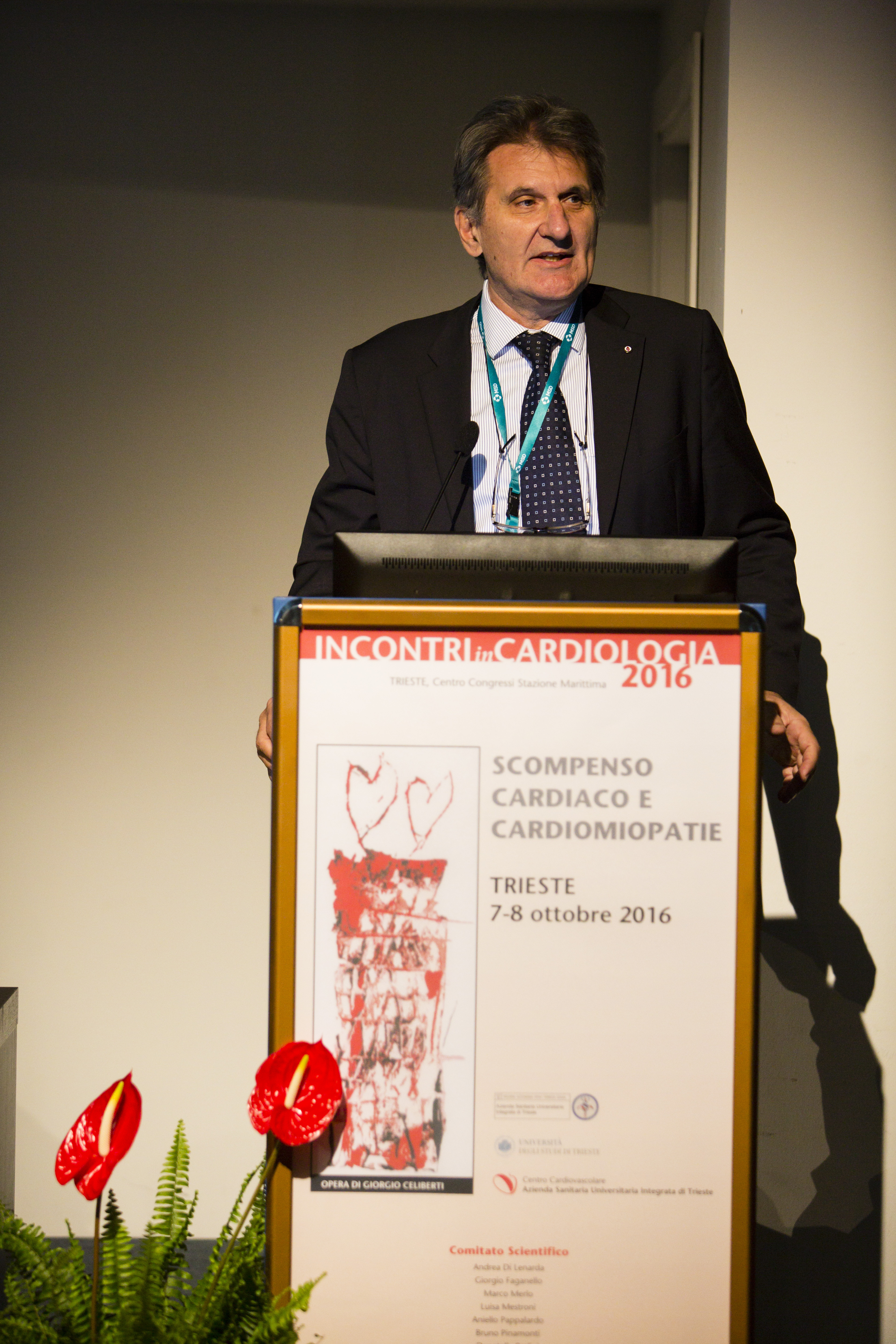 Andrea Di Lenarda, direttore della Struttura complessa Cardiovascolare e Medicina dello Sport